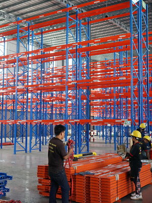 ขายชั้นวางพาเลทมือสองมาใหม่เดือนสิงหาคมสูง8.0-8.50m.