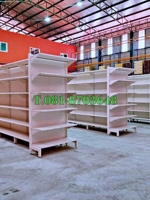 Shelf ร้านค้าส่ง ร้านวัสดุ อย่างหนา ขนาด 1.2m สูง1.5-2.5m รับน้ำหนักได้ชั้นละ 200kg