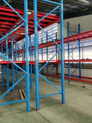 #รีวิวติดตั้งชั้นเก็บสินค้าSelectivePalletrackมือ2