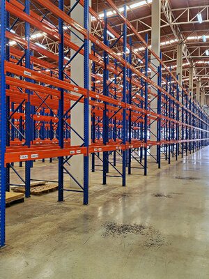 สินค้าเข้าใหม่ รับน้ำหนักได้ชั้นละ 3000kg ขนาด ลึก 80cm ยาว2.5m สูง6m