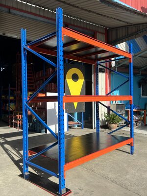 ชั้นวางสินค้าในคลังสินค้ามือสองสูง3.0mรับได้2ตัน