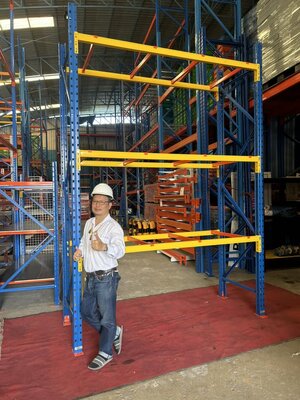 ชั้นวางสินค้าอุตสาหกรรม ชั้นวางสต๊อกสินค้ามือสอง