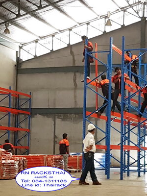 รีวิวติด ตั้งชั้นว างพาเลทในโกดัง