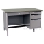 โต๊ะทำงานเหล็ก 3.5 ฟุต พร้อมลิ้นชัก มีกุญแจล็อค ยี่ห้อ Elegant รุ่น TM35