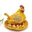 ไก่กับไข่ทองคำ ของตกแต่งบ้าน ของขวัญขึ้นปีใหม่ ขึ้นบ้านใหม่ กล่องใส่เครื่องประดับ รูป ไก่ทองคำ 779714