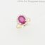 แหวนทับทิม]ล้อมเพชร บนตัวเรือนทอง 18K สุดวิจิตร งาน Artisan จากช่างฝีมือมากประสบการณ์ค่า 💍💖