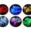 ไฟกระพริบ LED / ไม่กระพริบ LED สายใส 8 ม. 100 LED