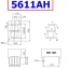 Red 0.56" 7 Segment Common Cathode (CC) 5611AS 5161AS