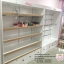 ตู้โชว์ชั้นวางวินเทจสำหรับบ้าน ร้านค้า สีขาว