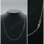 สร้อยอิตาลี่: สร้อยคอทองคำ18K 2 กษัตริย์นำเข้าจากอิตาลี่ (18K Gold and White Gold Necklace)