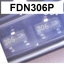 FDN306P (SOT23) 12V 2.6A Rds 30mΩ at Vgs 4.5V, P-Channel 1.8V Specified PowerTrench MOSFET
