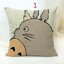 ปลอกหมอนอิง หมอนหนุน หมอนตกแต่งโซฟา ขนาด 43 cm ปลอกหมอน ลายการ์ตูน ยอดฮิต totoro 4 แบบ 4 สไตล์ ตกแต่งคอนโด 183759