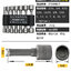 9 / 14pcs Hex Socket Sleeve Nozzles Nut Driver Set Repair Tool Kit.
