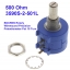 3590S-2-501L 500 Ohm BOURNS Rotary Wirewound Precision Potentiometer Pot 10 Turn