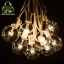 ชุดไฟปิงปองพร้อมขั้วหลอด ขั้ว E12 ยาว 8 ม. 25 หลอด สายสีขาว
