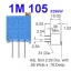 VR เกือกม้า 1 Mohm (105) 3296W Trimpot Variable Resistor (Trimmer Potentiometer)
