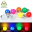 หลอดปิงปอง LED 3w ขั้ว E27 หลอดสี