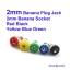 2mm Banana Plug Jack Panel 10A Binding Post Red Black Yellow Blue Green kidbright