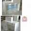 เคาน์ตอร์วินเทจสีขาวฟ้าพาสเทล ย120