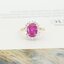 แหวนทับทิม]ล้อมเพชร บนตัวเรือนทอง 18K สุดวิจิตร งาน Artisan จากช่างฝีมือมากประสบการณ์ค่า 💍💖