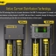 เครื่องชาร์จแบตอัจฉริยะ Nitecore NEW I2 Intellicharger Universal Battery Charger for AA AAA Li ion 26650 18650 Batteries Charging