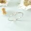 แหวนเพชรทรงมินิมอล เพชรหนัก 9 ตังค์ (Minimal Diamond Ring 0.09 Carat)