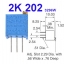 VR เกือกม้า 2 Kohm (202) 3296W Trimpot Variable Resistor (Trimmer Potentiometer)