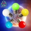 หลอดปิงปอง LED 3w ขั้ว E27 หลอดสี