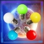 หลอดปิงปอง LED 3w ขั้ว E27 หลอดสี
