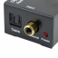 TV Optical SPDIF/Coaxial Digital to RCA L/R Analog Audio Converter Headphone Out