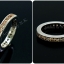 แหวนเงินแท้ล้อมด้วยเพชรCZ สีเชมเปญ (Stering silver Champagne CZ Eternity Ring)