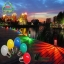 หลอดปิงปอง LED 3w ขั้ว E27 หลอดสี