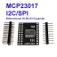 MCP23017 I2C/SPI Serial Interface (16 bit I/O) Expander Serial Module