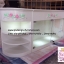 ชั้นวางสินค้ายึดติดผนังวินเทจ สีขาว สำหรับตกแต่งบ้านเเละร้านค้า