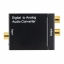 TV Optical SPDIF/Coaxial Digital to RCA L/R Analog Audio Converter Headphone Out