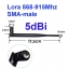 Lora 868-915Mhz Antenna 5dbi OMNI Radio antenna SMA male Connector 17.5cm