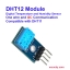 DHT12 Digital Temperature &Humidity Sensor Single Bus I2C or 1 wire Replace DHT11 Module