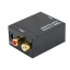 TV Optical SPDIF/Coaxial Digital to RCA L/R Analog Audio Converter Headphone Out