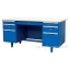 โต๊ะทำงานเหล็ก 5 ฟุต พร้อมลิ้นชัก มีกุญแจล็อค ยี่ห้อ Elegant รุ่น TM5F