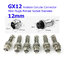 GX12 Aviation Circular Connector Male Plug& Female Socket Diameter 12mm