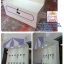 ตู้โชว์ไม้ระเเนงหลัง สี่เหลี่ยม ร่ม สีขาวสำหรับร้านค้า