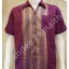 เสื้อผ้าไหมชาย (ไหมเกษตร) สีม่วงบานเย็น ไซด์ M