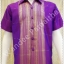 เสื้อผ้าไหมชาย (ไหมเกษตร) สีม่วงสว่าง ไซด์ M