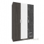 ตู้เสื้อผ้า 3 บานเปิด ขนาด 120 CM. หบ้าบานเมลามีน exclusive รุ่น WR-121