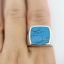 แหวนเงินแท้ฝังเทอร์คอยซ์ (Silver ring with Turquoise)