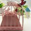 กล่องกระดาษ Diy กล่องกระดาษ ลาย กรงนก สีทอง สีชมพู สีขาว กล่องกระดาษ ใส่ใส่ขนม ช็อคโกแลต ของขวัญ ของชำร่วย งานแต่งงาน 57236