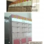 ตู้โชวชั้นวางหลังทึบไม้ วินเทจ สีขาว สำหรับบ้านเเละร้านค้า