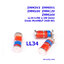 ZMM3V3 5V1 10V 12V 24V LL34 0.5W 1/2W Zener Diode MiniMELF (SOD-80)