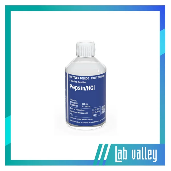 Cleaning solution pepsin/HCl (250 ml./ขวด) ยี่ห้อ Mettlertoledo แล็ป