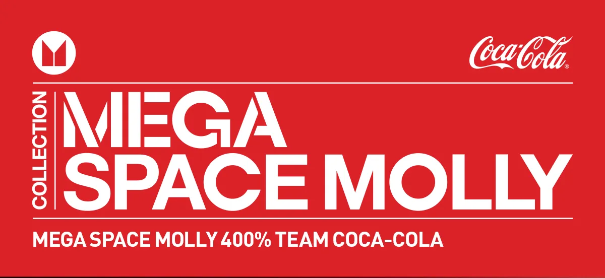 MEGA SPACE MOLLY 400% TEAM COCA-COLA - homeaccservice